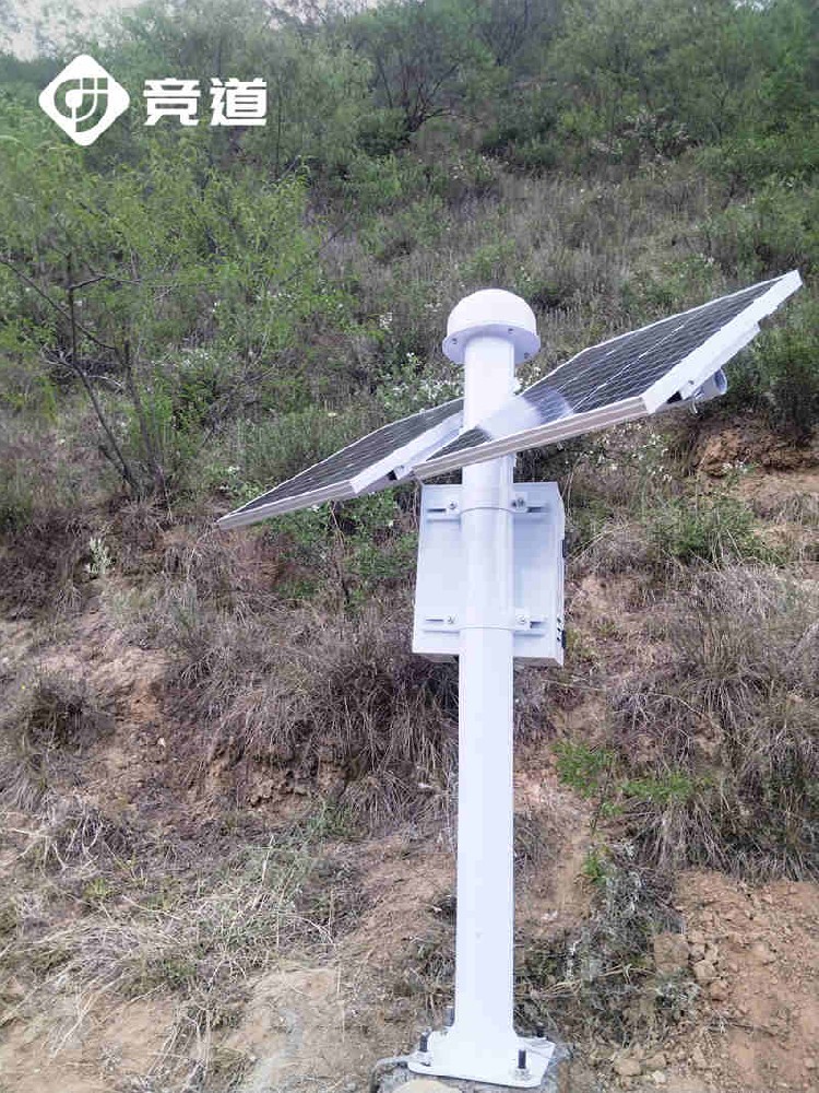 竞道GNSS位移监测站在甘肃某地区完成安装